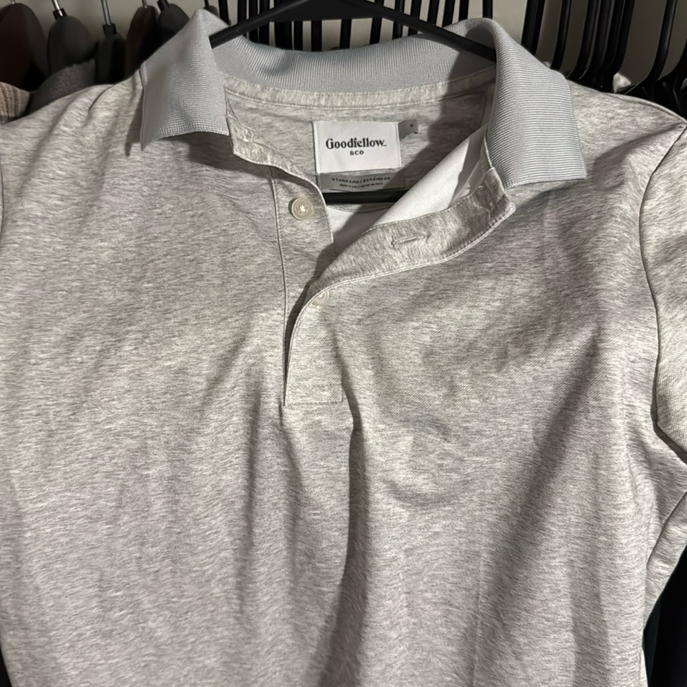 Gray Polo Shirt